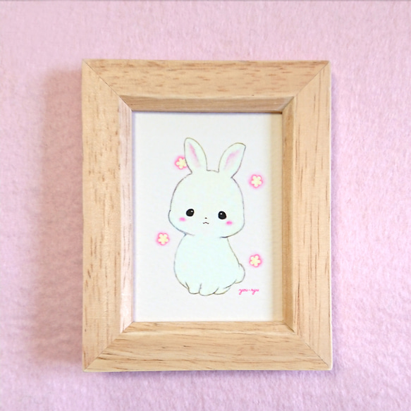 15万円です。ウサギちゃん(絵画) 15万円です。ウサギちゃん(絵画) （ウサギの作品一覧｜アート