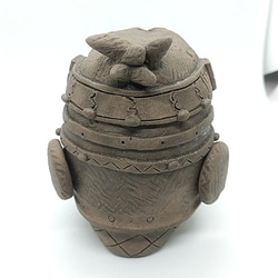 ハシビロコウ土偶(遮光器風味)　ミニ 7枚目の画像