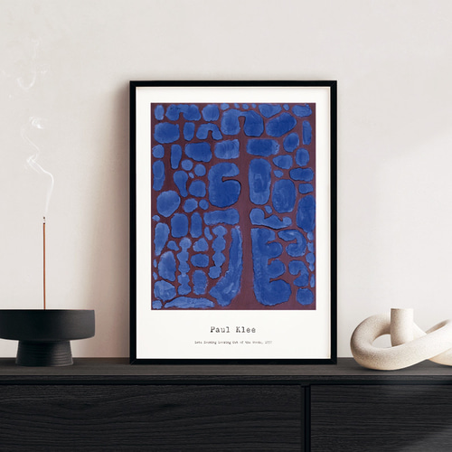 パウル・クレー 深夜に眺める森 アートポスター 名画 絵画 特大 アート