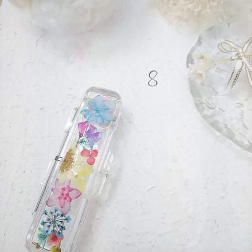 花咲く印鑑ケース〜ハーバリウム印鑑ケース〜結婚の門出祝いプレゼント
