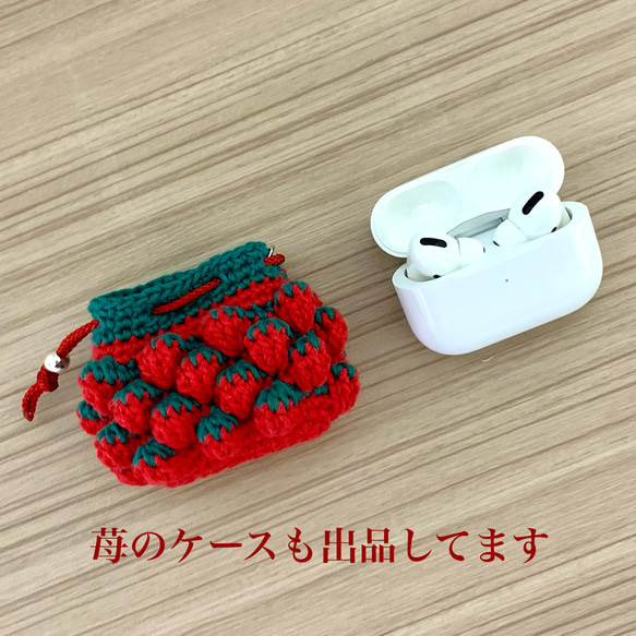 パイナップル　iPhoneのAirPods Proケース　専用ホルダー 6枚目の画像