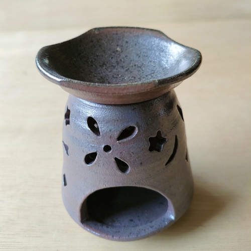 訳あり品】陶器のアロマポット・茶香炉 ディフューザー・アロマポット
