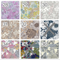 【再販】シリーズ累計販売数100枚以上の人気商品♡つけ心地軽やか♡ゴワゴワしない！選べる不織布マスクカバー ② リバティ 4枚目の画像