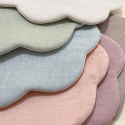 dusty color bib ：もくもくスタイ 4枚目の画像