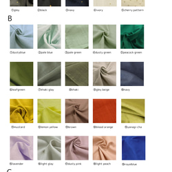 dusty color bib ：もくもくスタイ 5枚目の画像