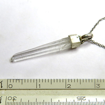 【Xmasクーポン 10％OFF】レムリアンシードクォーツ 原石 ネックレス 天然石 ペンダント 4月 誕生石