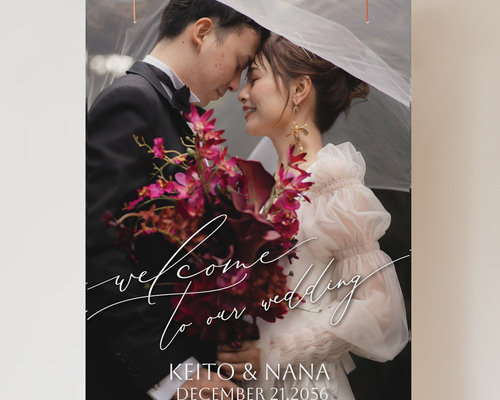 アクリル画　ウエルカムボード  キャンバス b4ec19e91790fc9bda413084b0e2e4