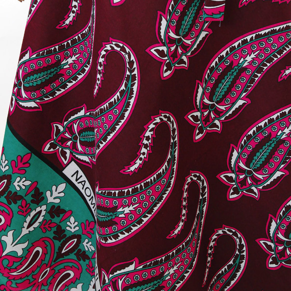 カンガの巻きスカート｜アフリカ布スカート ロングスカート アフリカンプリント 