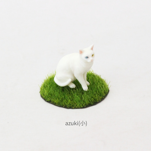 白猫のフィギュア その他置物 yuhobica 通販｜Creema(クリーマ)