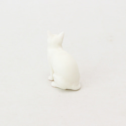 白猫のフィギュア 3枚目の画像
