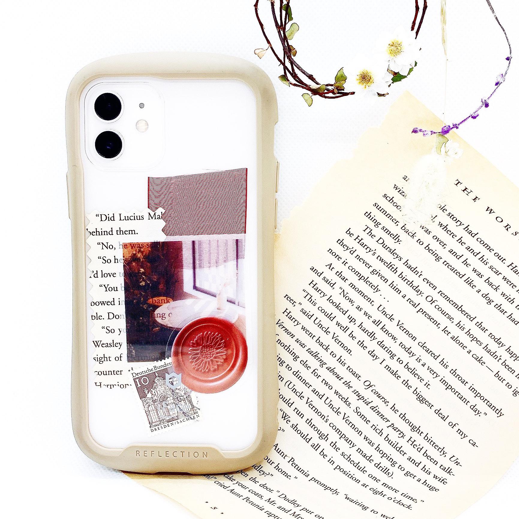 アンティーク スタンプレスカバー