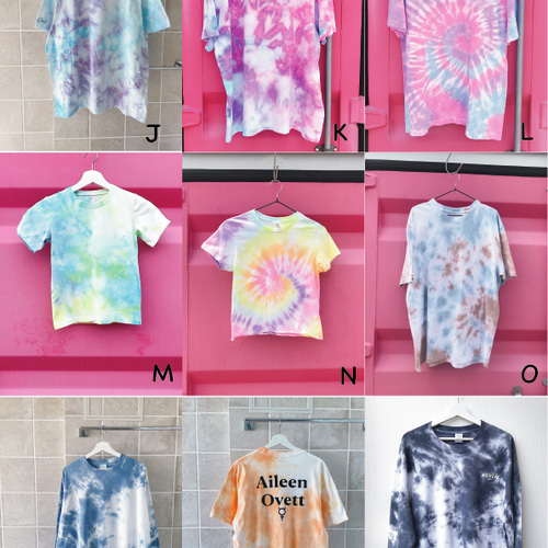 セットでお得！】親子セット❤︎色柄サイズ選択OK タイダイ染め T  