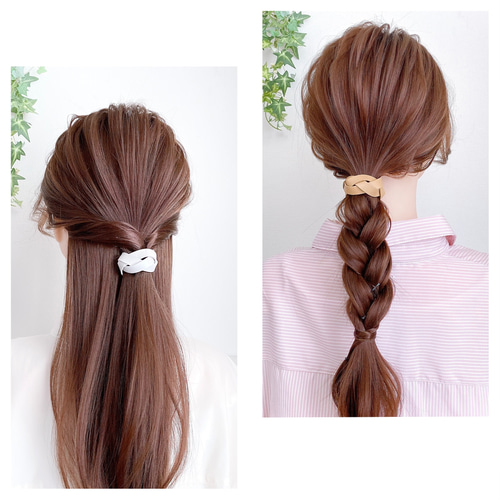 HERMES 編み込みレザーヘアバンド HERMES 編み込みレザーヘアバンド HERMES 編み込みレザーヘアバンド