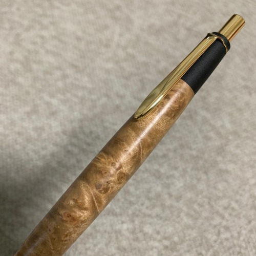 マーブルウッドボールペンorシャーペン 木軸 ペン・筆記用具