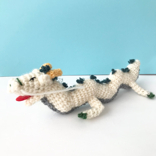 あみぐるみ 白龍 あみぐるみ まめや 通販 11702641｜Creema(クリーマ