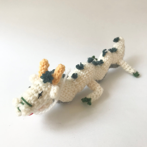 あみぐるみ 白龍 6枚目の画像