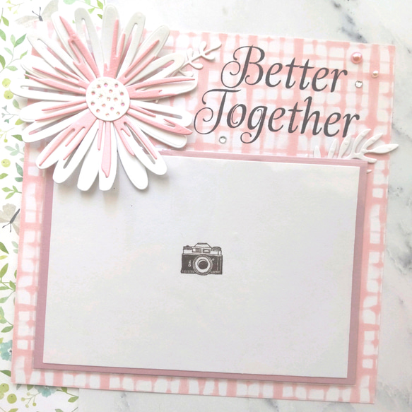 推しやお友達❤ご家族など大好きな人とのお写真に！L判貼るだけ フォト