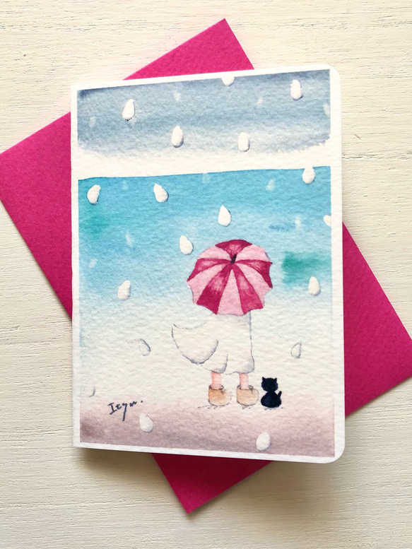 水彩画 掛軸 心を知るメッセージ 真作】掛軸 小室大心 竹画と禅