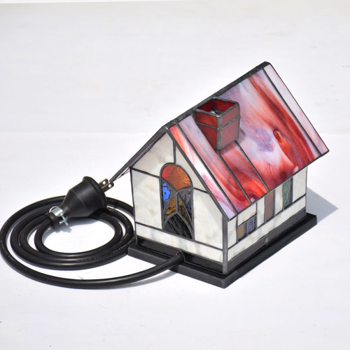 ガーデン ライト ハウス1 屋外用 防雨型 ステンドグラス 屋外 照明