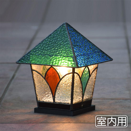 ステンドグラスの光がお部屋を灯す ナイトランプ 卓上照明 ステンドグラスの光がお部屋を灯す ナイトランプ 卓上照明