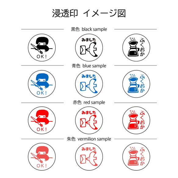最長交貨時間：3週 [客製化/180種設計可供選擇] 穿透印章 | 無需墨水 | 可快遞 | Brother 姓名印章 第6張的照片