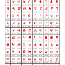 最長交貨時間：3週 [客製化/180種設計可供選擇] 穿透印章 | 無需墨水 | 可快遞 | Brother 姓名印章 第10張的照片