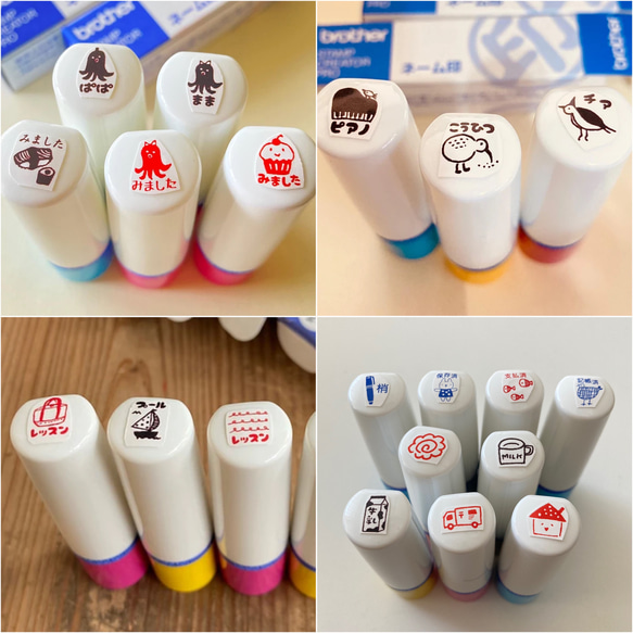 最長交貨時間：3週 [客製化/180種設計可供選擇] 穿透印章 | 無需墨水 | 可快遞 | Brother 姓名印章 第18張的照片