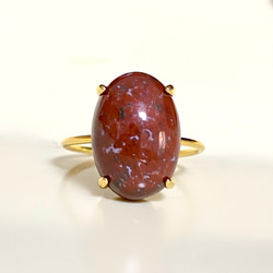 桃蓮玉‼️激レア虹入りブラックルチルリング✨ムーンストーン共生タイプ 一点もの】大玉ブレス（ガーデンレインボークォーツ）13～14mm【鑑別書