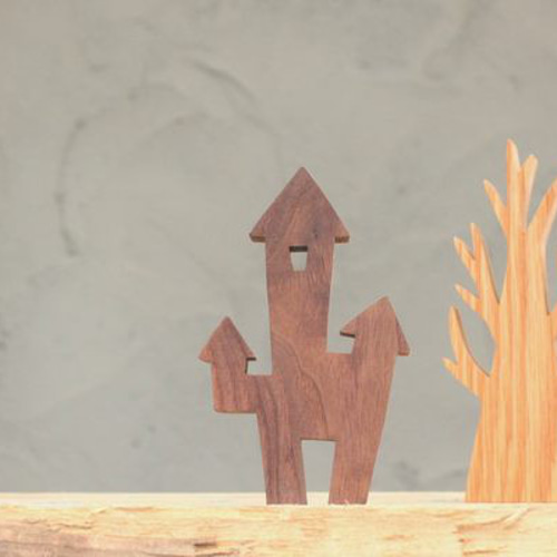 洋館 オブジェ｜ハロウィン 飾り おばけ屋敷 館 ホラー ハウス 雑貨