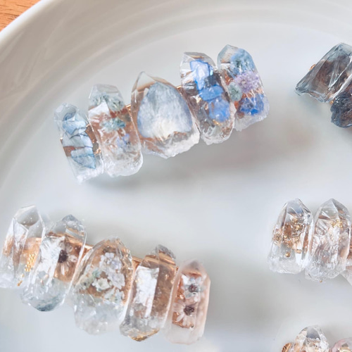 10点新色追加しました！再販×13♡選べる鉱物植物標本 ドライフラワーの