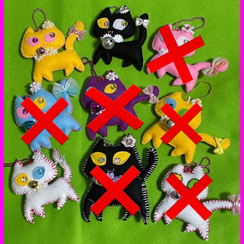 子猫の武勇伝／アンブローズ／ぬいぐるみキーホルダー 子猫の武勇伝／アンブローズ／ぬいぐるみキーホルダー 子猫の