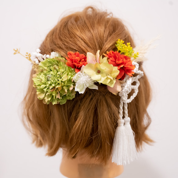ショートボブやボブの花嫁様に】和装前撮りや結婚式のドライ ショートボブやボブの花嫁様に】和装前撮りや結婚式のドライ