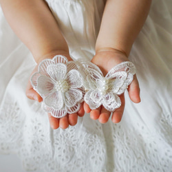 コサージュトーク帽(クリーム)】成人式 七五三 髪飾り 着物 ヘッド