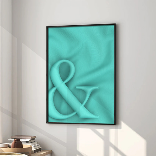 壁掛けインテリアアート　(ウォールアート)　青緑ティファニーカラー Amazon.co.jp: 【Tiffany blue 人気 ポスター】【ティファニー