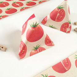 トマトの包装紙〈10枚入〉A4サイズ ラッピング デザインペーパー ブックカバー 野菜 トマト グッズ 紙雑貨 おしゃれ 6枚目の画像