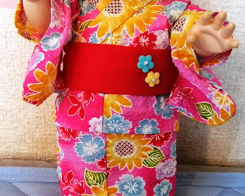 ぽぽちゃん　服　ひまわり e5eb1ac45ef4d8833983444b5aa50a