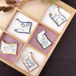 清水焼】鳥獣戯画 巻物箸置き5客 セット 箸・箸置き あかね屋 通販