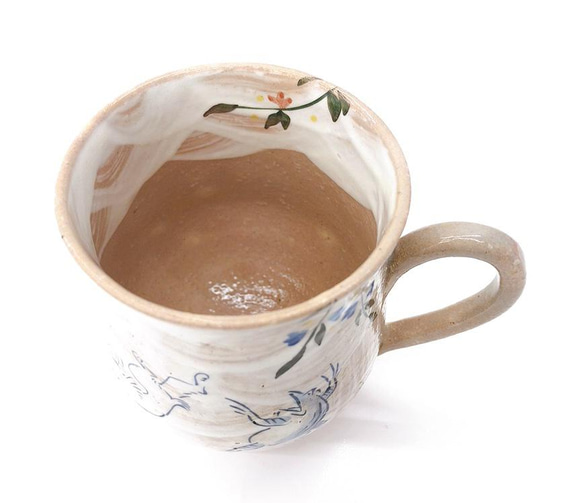 【清水焼】鳥獣戯画　マグカップ 5枚目の画像