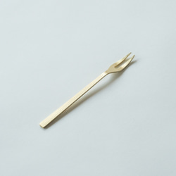 ヒメフォーク/真鍮　minimal fork <hime> / brass 3枚目の画像