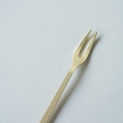 ヒメフォーク/真鍮　minimal fork <hime> / brass 4枚目の画像
