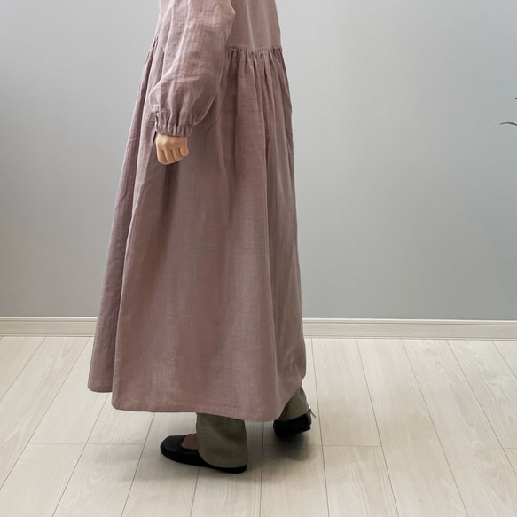 アンダードレスパンツ。薄カーキ。ダブルガーゼ。フリーサイズ。【即納】 6枚目の画像
