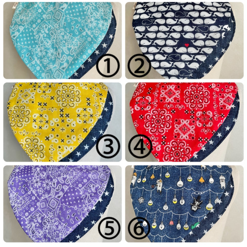 厚手のバンダナ風スタイよだれの多い子向けに開発 スタイ・よだれかけ