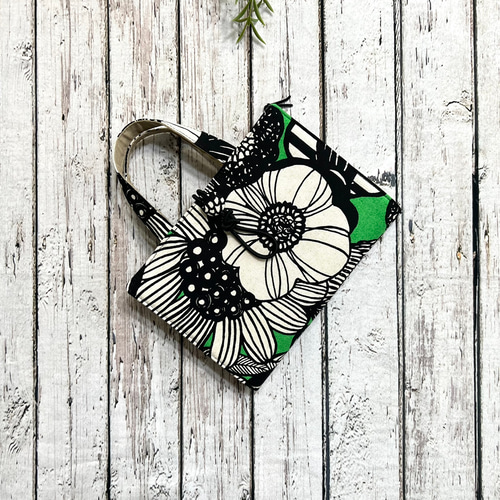 レビューブックカバー【モダンフラワー】 ブックカバー akakot 通販