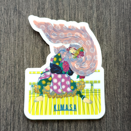 浮世絵 歌舞伎の見栄 ステッカー シール・ステッカー KIMASA 通販