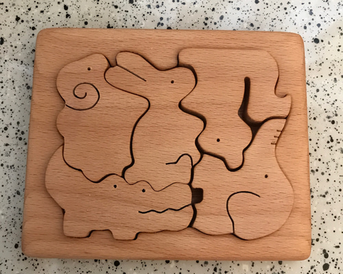 動物パズル組み木 7a1bf29413ebf003e2475d65867677