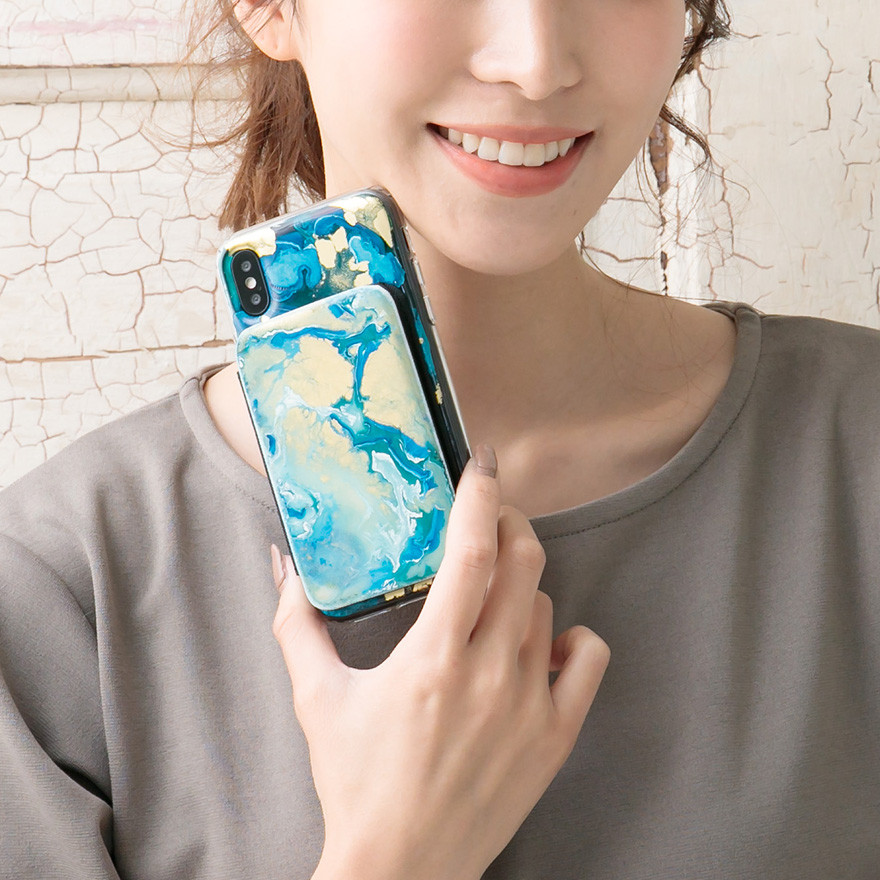 スマホケース ポケット付 全機種対応 スマホショルダー カンガルーポケット iPhone  kp-033