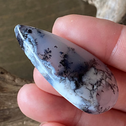 デンドリティックオパール / メルリナイト デンドライトオパール 天然石 ルース Dendritic Opal 05 4枚目の画像