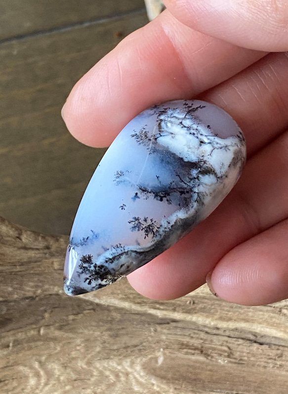 デンドリティックオパール / メルリナイト デンドライトオパール 天然石 ルース Dendritic Opal 05 11枚目の画像