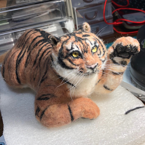 リアル　羊毛フェルト　ありくい 12b9321e32c65d0f99c997492116d6