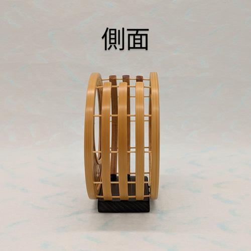 駿河竹細工 花器 三日月 フラワーベース おしゃれインテリア